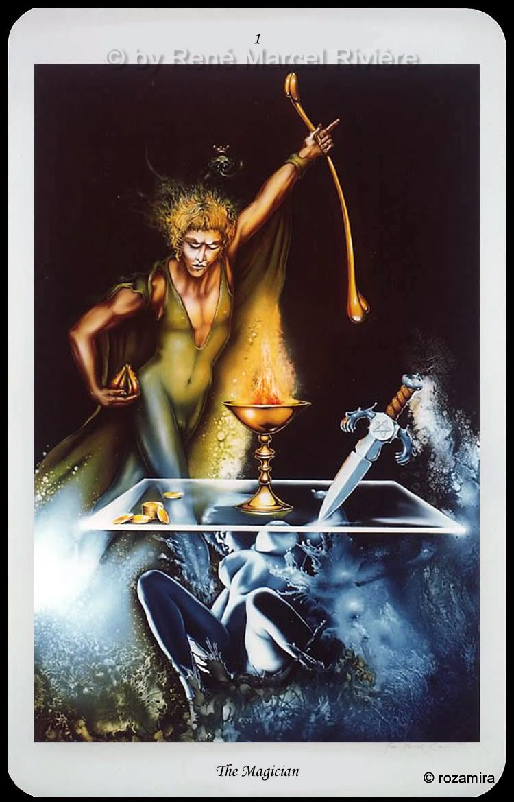 Erotischen Tarot René Marcel